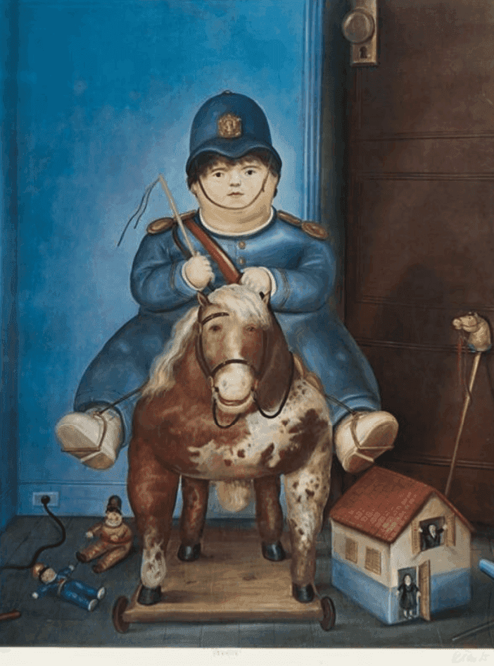 Fernando Botero, ‘Pedrito’, 1975, Print, Off set lithograph, null, 