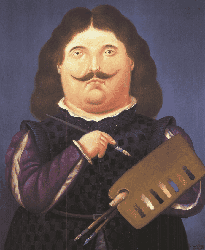 Fernando Botero, ‘Portrait of Velazquez’, 1999, Print, Offset lithograph, Enrique Michelsen, 