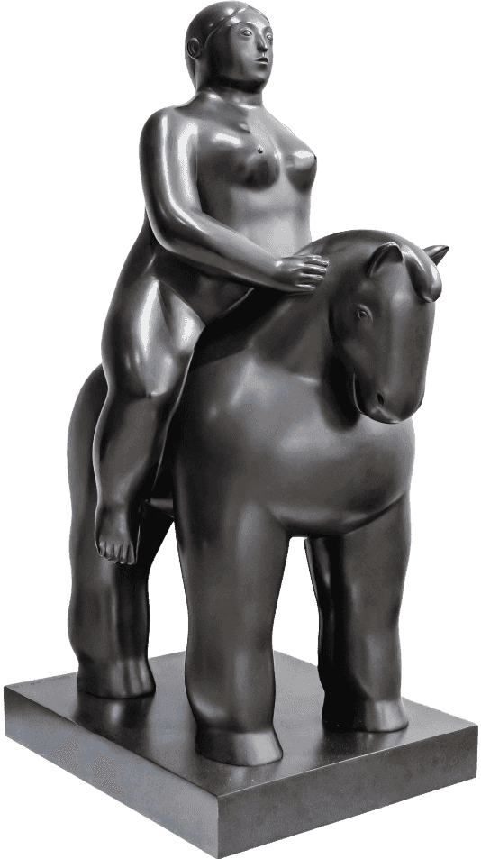 Fernando Botero, ‘Woman on a Horse’, 2016, Sculpture, Bronze, null, 