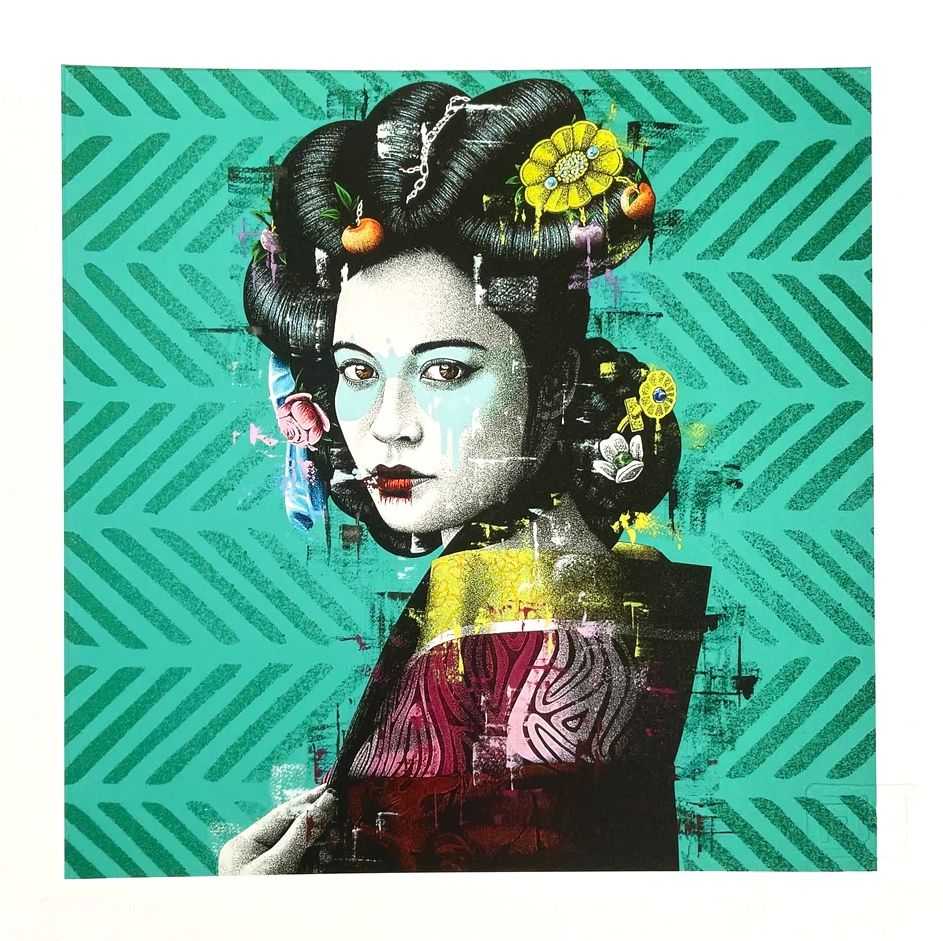 Fin DAC, ‘CHANGSEGI’, 2021, Print, Pigment Print On 300 Gsm Somerset Paper, Graffiti Prints, 