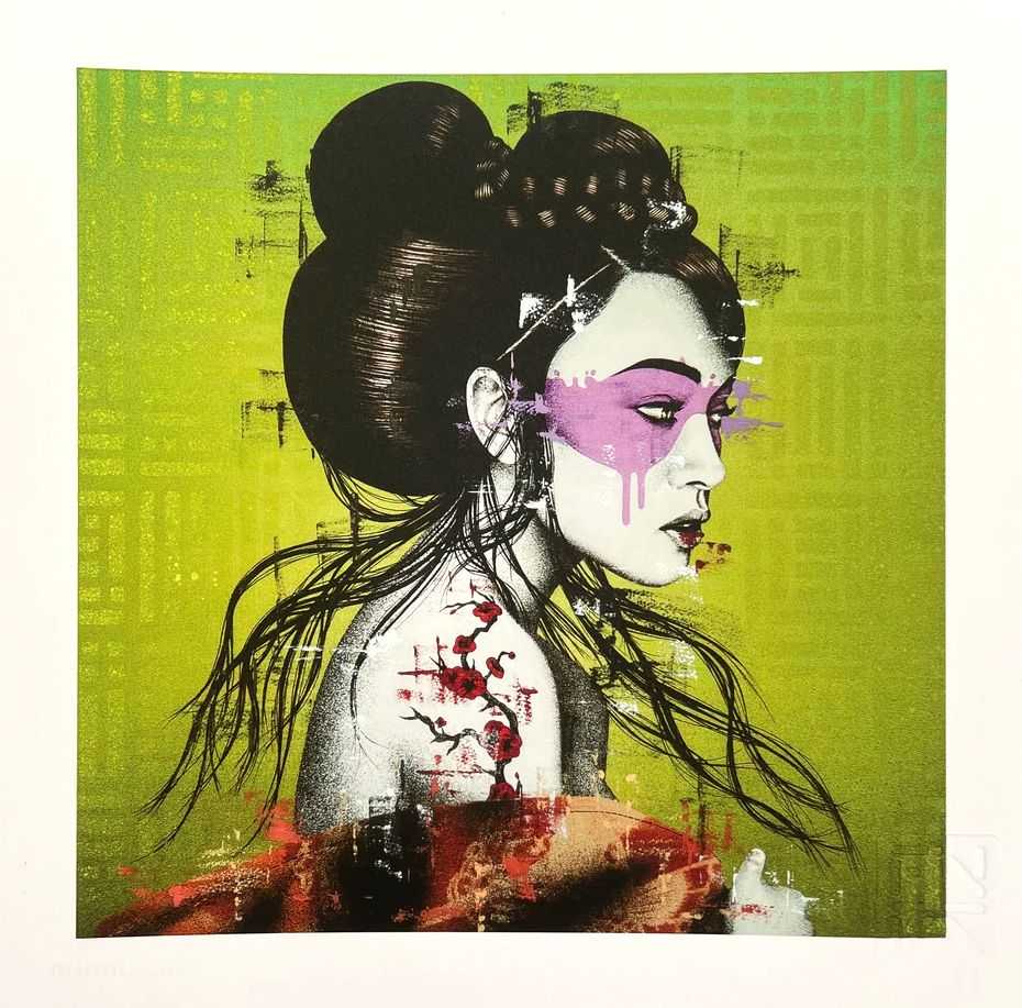 Fin DAC, ‘OKURIMONO’, 2021, Print, Pigment Print On 300 Gsm Somerset Paper, Graffiti Prints, 