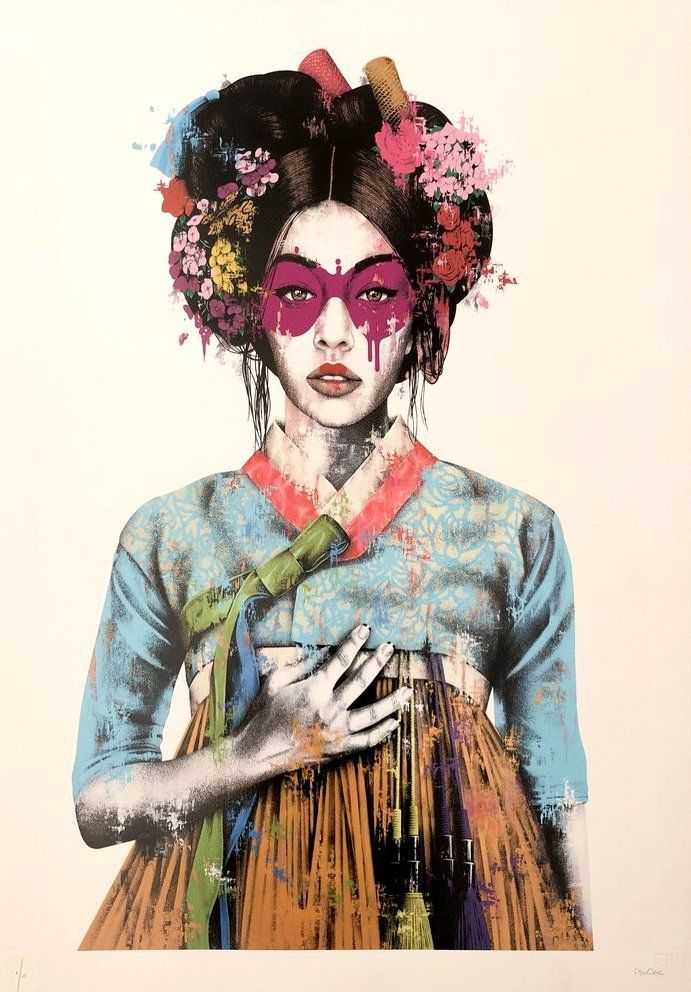 Fin DAC, ‘Sonyeo’, 29-10-2020, Print, 24 Colour screenprint On 330 Gsm somerset satin Paper, Graffiti Prints, Numbered