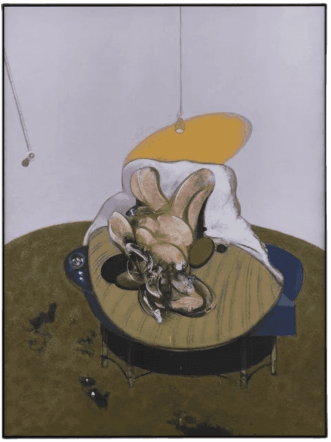 Francis Bacon, ‘Q2A Lying Figure (Large)’, 2015, Print, Giclée print mounted on aluminium, framed, Heni, Numbered, Framed
