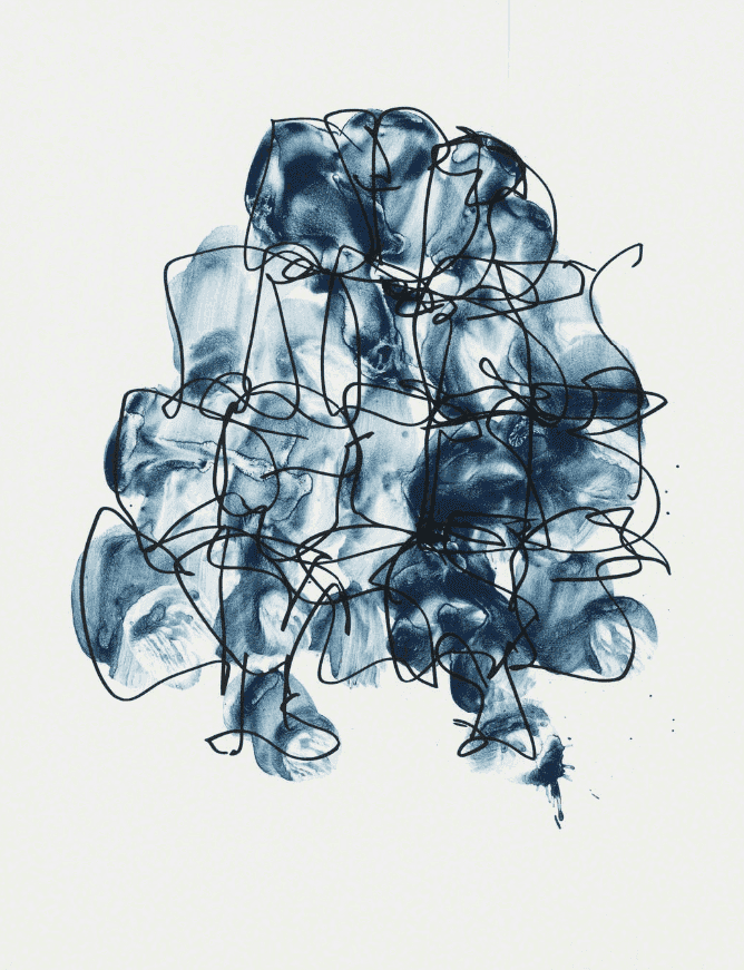 Frank Gehry, ‘Puzzled #5’, 2011, Print, 2 color lithograph, Gemini G.E.L. LLC, 