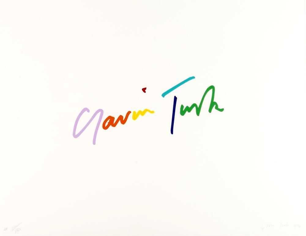 Gavin Turk, ‘Knob’, 1997, Print, Screen ink on paper, null, Numbered