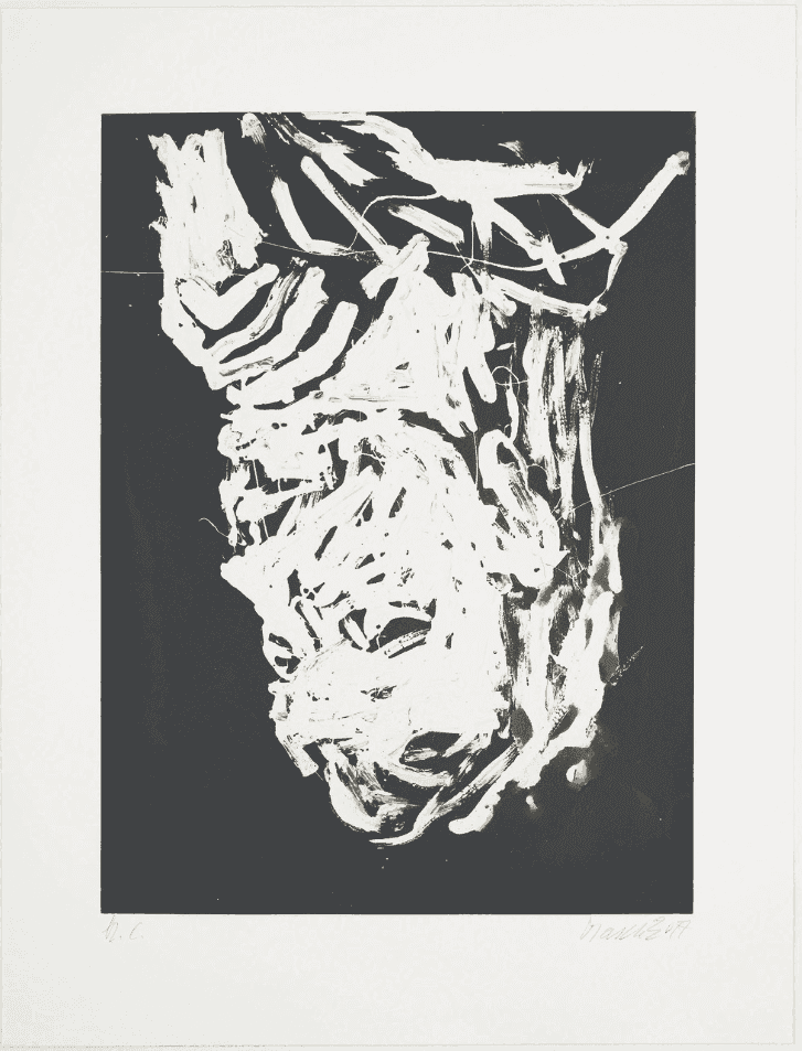 Georg Baselitz, ‘Elke I’, 2017, Print, Aquatint on Somerset White Satin 300 gsm paper, Cristea Roberts Gallery, Numbered, Dated