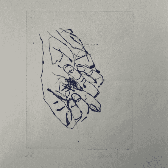 Georg Baselitz, ‘Zeichen’, 2021, Print, Color etching, null, Numbered, Dated