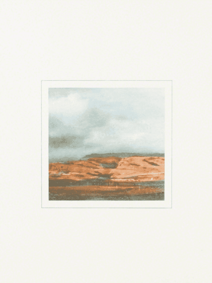 Gerhard Richter, ‘Landschaft II’, 1971, Print, Heliography on cotton paper, null, Numbered, Dated