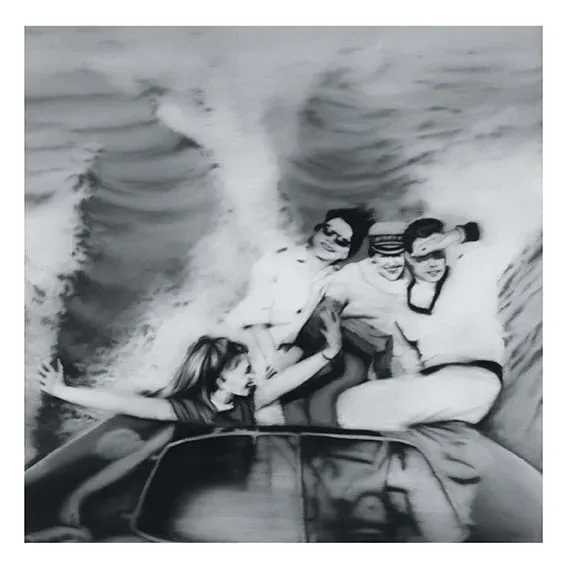 Gerhard Richter, ‘Motorboot’, 2022, Print, Hybrid raster dissolved offset/digital high quality art print on Rives 260 gsm paper, Kunsthaus Zurich, 
