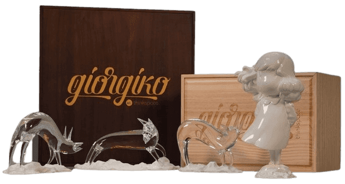 Giorgiko, ‘Dear Wonder & Frenemies’, 02-02-2021, Sculpture, Hand-finished polystone with white gloss finish, CNC acrylic, and resin with white satin finish, Thinkspace Gallery, Numbered