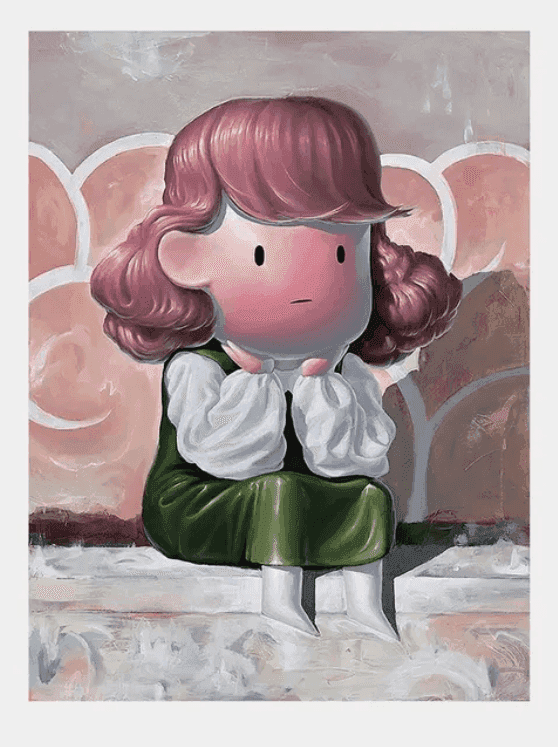 Giorgiko, ‘Listening 1’, 2024, Print, On Moab Entrada 290gsm, Static Medium, Numbered