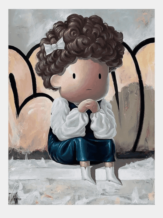 Giorgiko, ‘Listening 2’, 2024, Print, On Moab Entrada 290gsm, Static Medium, Numbered