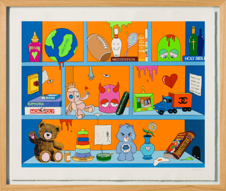 Graceland (Grace McCalla), ‘Playground’, 2024, Print, Somerset Satin 410gsm Paper on 3mm Float Glass, null, Framed