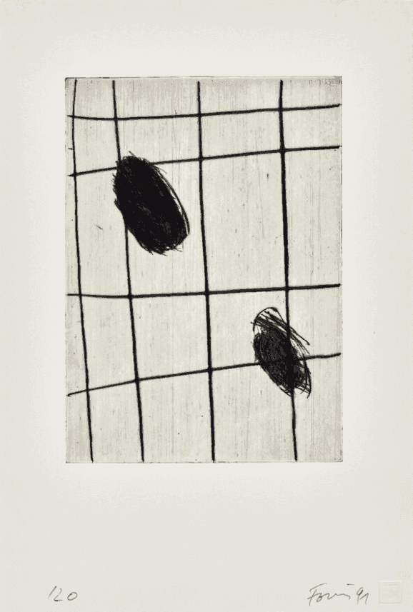 Gunther Forg, ‘6 Radierungen’, 1990, Print, Drypoint on zinc, null, Numbered