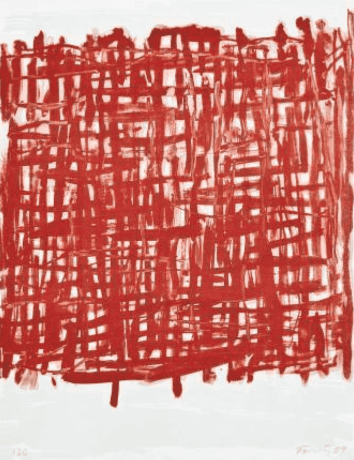 Gunther Forg, ‘Champ Rouge’, 2009, Print, Litografia, null, Numbered, Dated