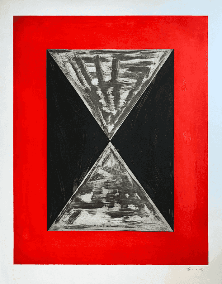Gunther Forg, ‘Pyramide’, 1980, Print, Color Aquatint, null, Numbered, Dated