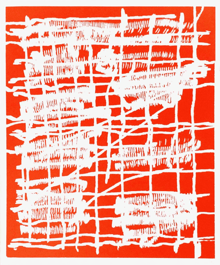 Gunther Forg, ‘Woodcut Orange’, 1990, Print, Woodcut, null, Numbered