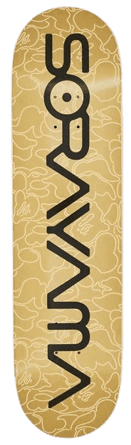 Hajime Sorayama, ‘BAPE Camo (Skateboard Gold)’, 26-12-2021, Collectible, 100% wood, Bape, Numbered