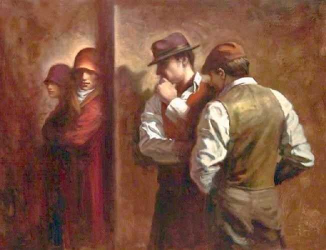 Hamish Blakely, ‘Hide And Seek’, 2021, Print, Fine Art Print, Castle Fine Art, Numbered, Framed