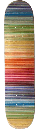 Haroshi, ‘100% Skateboarder Gradation’, 12-01-2013, Collectible, Used skateboard, Jonathan LeVine Gallery, Numbered
