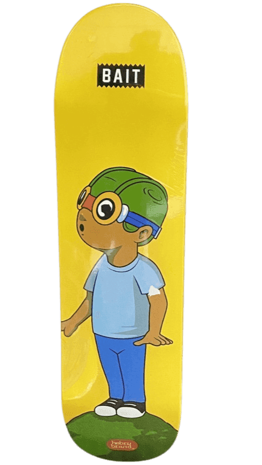 Hebru Brantley, ‘Bait Flyboy Skateboard Deck’, 2019, Sculpture, Screen print on maple wood skate deck, null, 