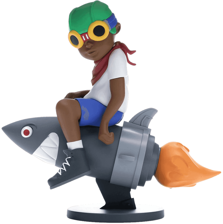 Hebru Brantley, ‘Beyond The Beyond (White)’, 2018, Sculpture, Painted cast vinyl, Self-released, 