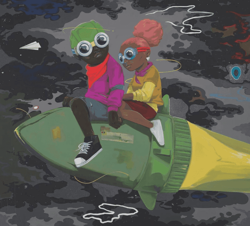 Hebru Brantley, ‘Finally Some Alone Time’, 2023, Print, Archival print on 330gsm cotton rag paper, null, 