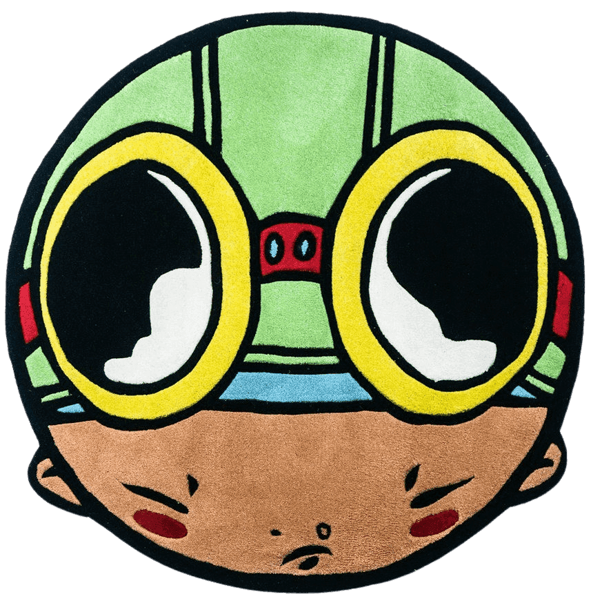 Hebru Brantley | Flyboy Rug | Buy & Sell | FairArt