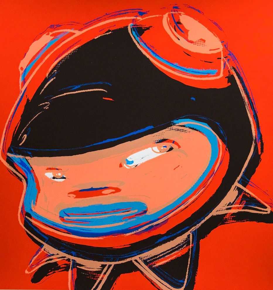 Hebru Brantley, ‘Phibby (Red)’, 2018, Print, Screenprint on paper, Vertical Gallery, Numbered