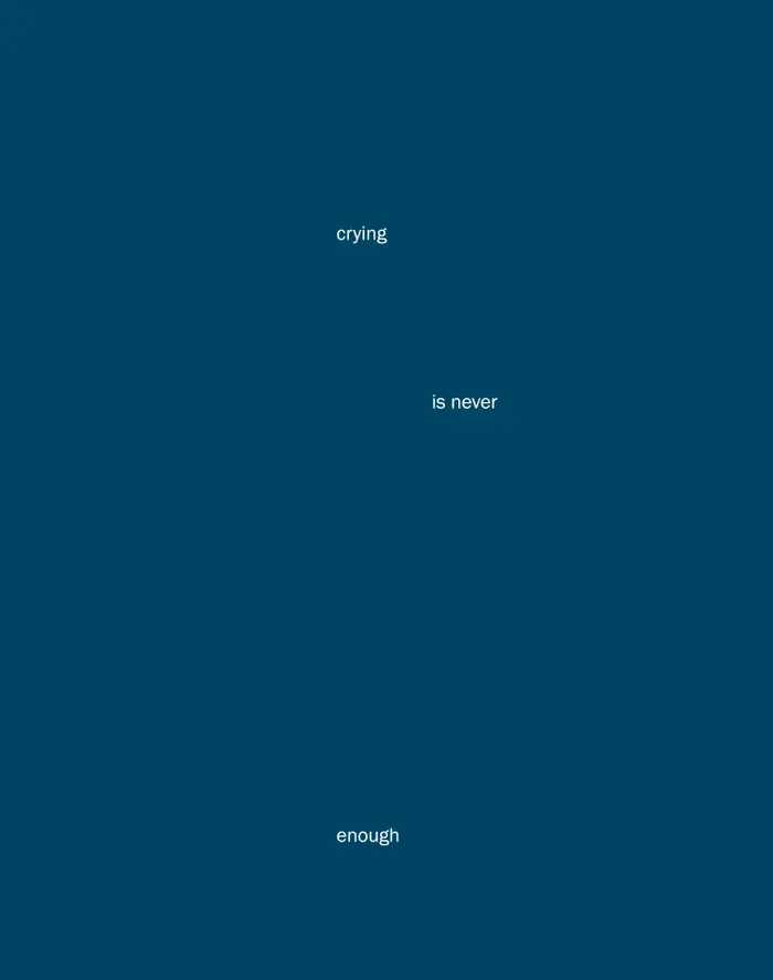 Helen Cammock, ‘Crying is Never Enough’, 2018, Print, Archival pigment print on cotton paper, null, 