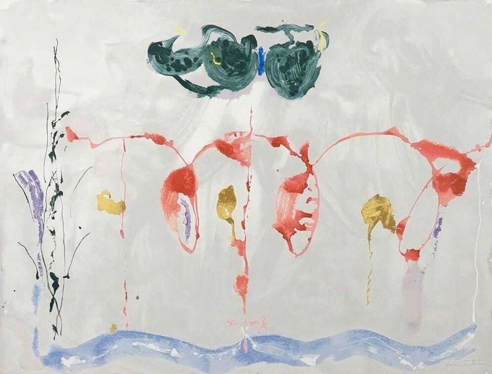 Helen Frankenthaler, ‘Aerie’, 2009, Print, Screenprint, null, Numbered