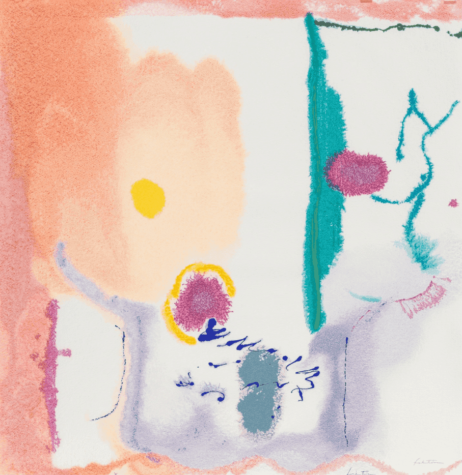 Helen Frankenthaler, ‘Beginnings’, 2002, Print, Screenprint, Lincoln Center Editions, Numbered