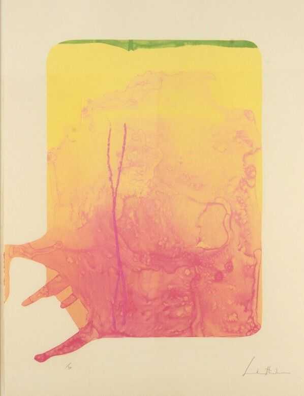 Helen Frankenthaler, ‘Reflections XII’, 1995, Print, Colour lithograph, Tyler Graphics, Numbered