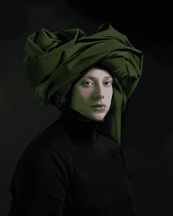 Hendrik Kerstens, ‘Green Turban’, 2018, Print, Archival Pigment Print, null, 