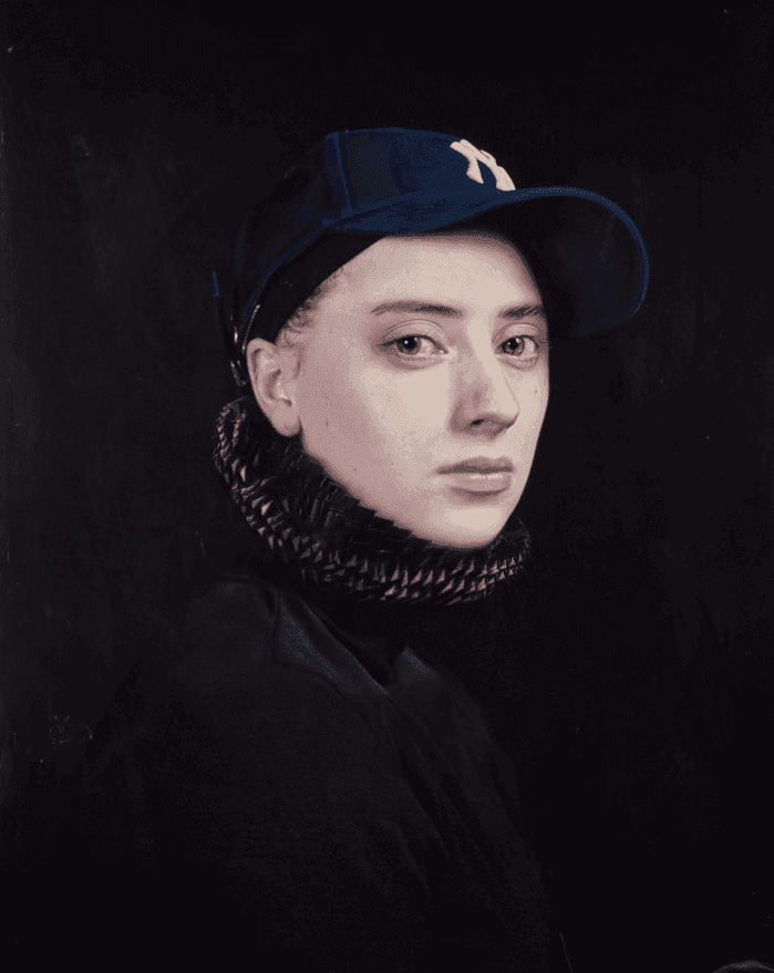 Hendrik Kerstens, ‘Yankee and Curtain’, 2006, Print, A pair of framed chromogenic print portraits, null, 