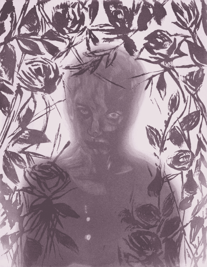 Hernan Bas, ‘The Previous Tenant’, 2013, Print, Aquatint, sugarlift, spitbite, burnish, Paulson Bott Press, 