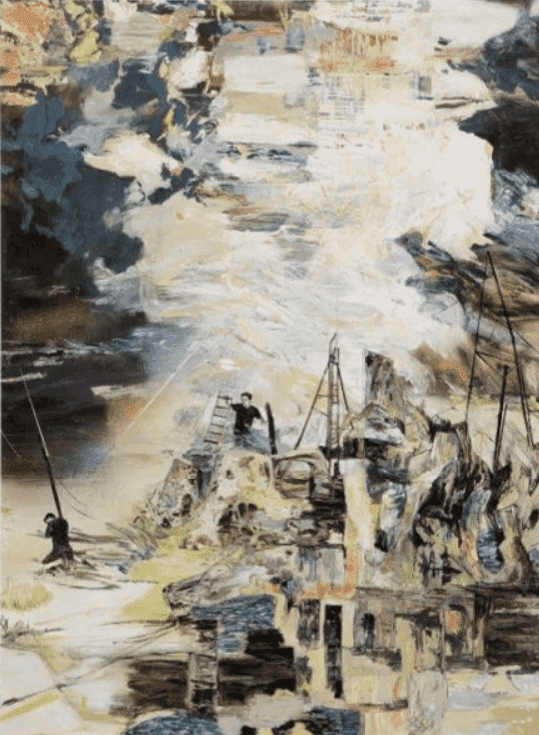 Hernan Bas, ‘The Signalmen’, 2013, Print, Digital print on 100% cotton fine art paper, Perrotin, Numbered