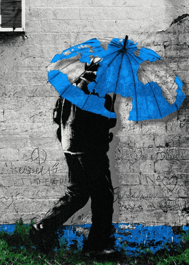 Hijack, ‘Protect the Earth’, 2022, Print, Original Screen Print in Colors on Paper, null, Numbered