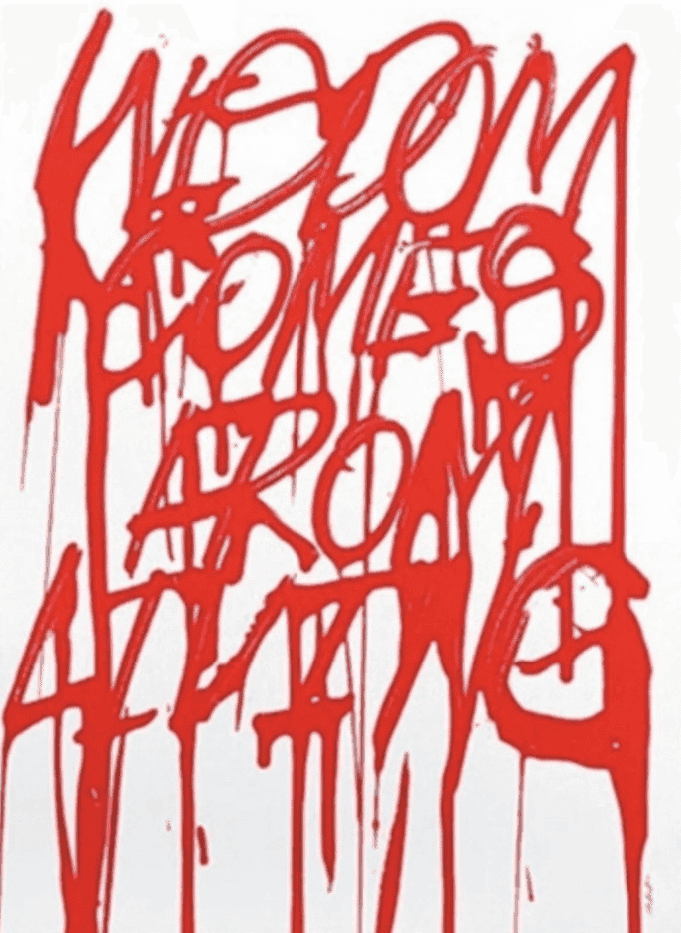 Hijack, ‘Wisdom Comes From Living’, 2016, Print, Screen Print, null, Numbered