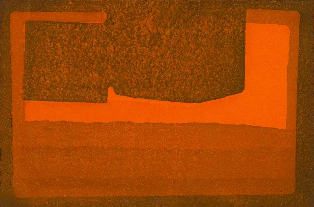 Howard Hodgkin, ‘Bed’, 1978, Print, Aquatint with hand-colouring on cream Velin Arches mould-made paper, null, 