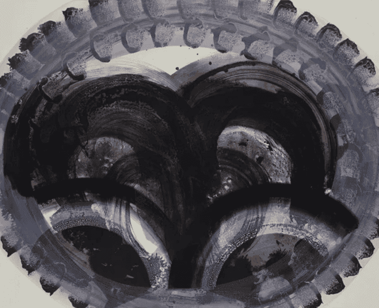Howard Hodgkin, ‘Black Palm’, 1986, Print, Lithograph with hand-colouring in gouache on buff Arches Cover paper., null, Numbered