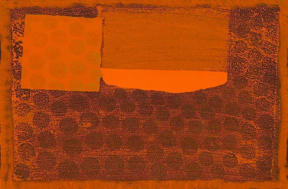 Howard Hodgkin, ‘Breakfast’, 1978, Print, Aquatint with hand-colouring on cream Velin Arches mould-made paper, null, 
