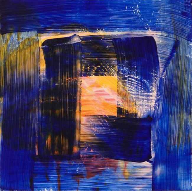Howard Hodgkin, ‘Cold’, 2012, Print, Hand painted carborundum relief from one aluminium, printed in a blend of Cadmium Red Light, Vermilion and Lemon Yellow, with hand painting in Zinc White, Primary Magneta and Ultramarine Blue on Arches Moulin du Gué blanc 350gsm paper, Cristea Roberts Gallery, Numbered, Dated