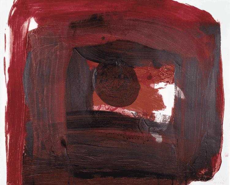 Howard Hodgkin, ‘For Alan VII’, 2014, Print, Carborundum relief with hand-colouring on Moulin Du Gué 350gsm paper, null, Numbered, Dated