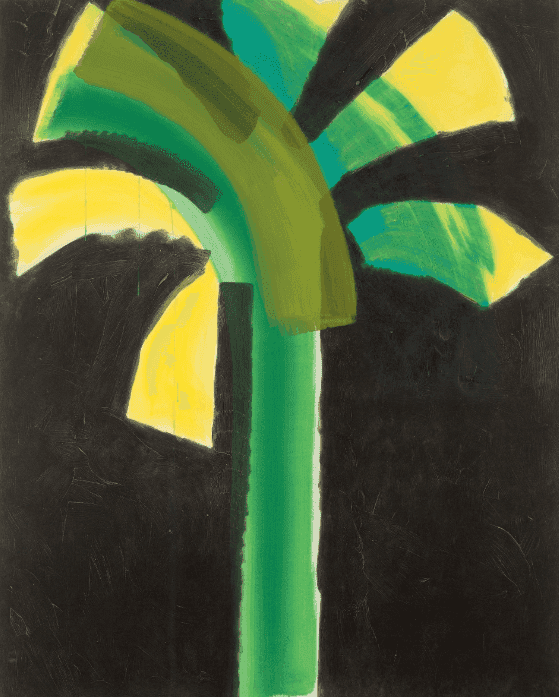 Howard Hodgkin, ‘Night Palm’, 1990, Print, Etching with carborundum and hand-colouring on Velin Arches 300gsm paper, null, Numbered, Dated