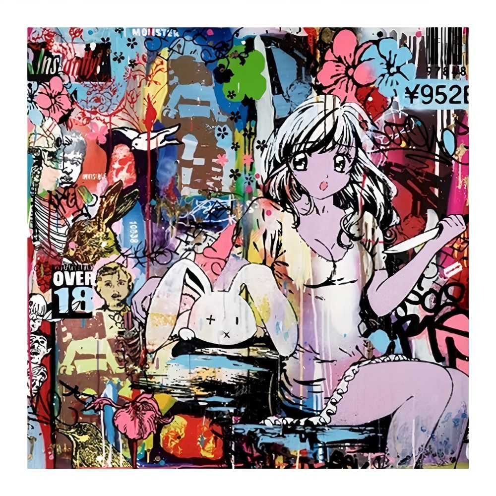Hush, ‘Ha Ha Ha Stupid Creatures’, 25-02-2010, Print, Silkscreen and Giclee on Hand Torn Paper, Harwood King Fine Arts, Numbered