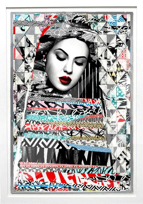 Hush, ‘Urbane’, 06-05-2021, Print, Hand-finished multiple edition with acrylic paint, spray paint and 24 layer screen print on 650gsm handmade cotton board, untrimmed in artists condition, Institut Editions, Numbered, Handfinished