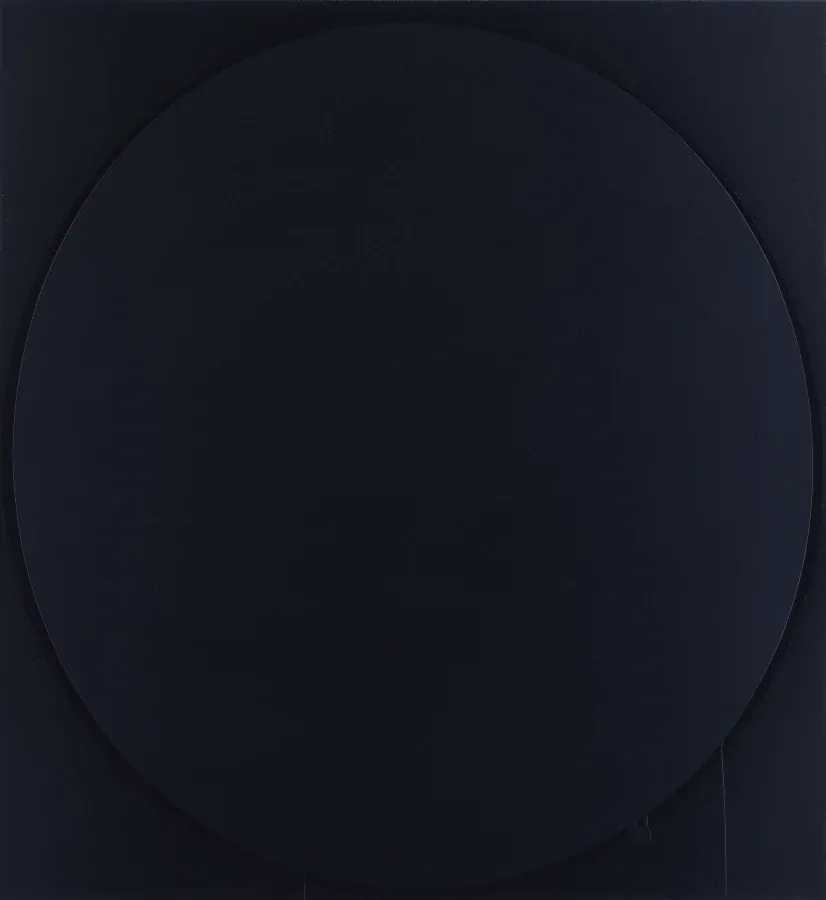 Ian Davenport, ‘Oval: Black’, 2002, Print, Screenprint on Somerset Satin 410 gsm Tub sized paper, null, Numbered