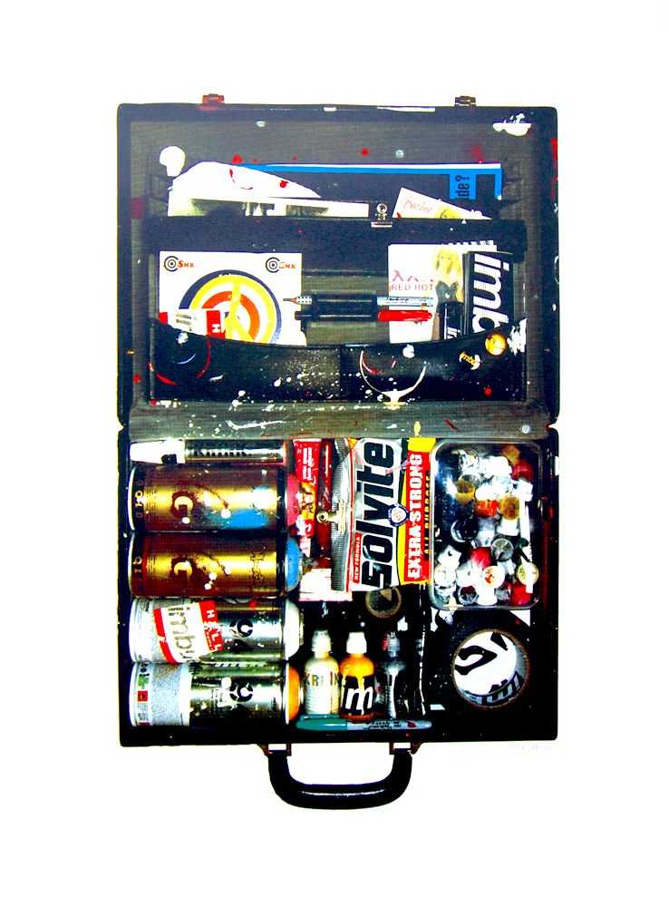 Imbue, ‘Just In Case’, 30-03-2011, Print, 4 colour hand pulled CMYK screen print on 300gsm Somerset cotton rag, Imbue Source, Numbered