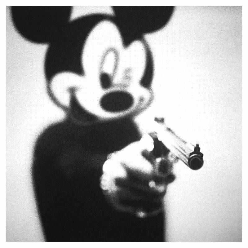 Imbue, ‘Mickey Shoota’, 03-02-2010, Print, Very fine black halftone screen print on smooth 300gsm Somerset paper, Imbue Source, Numbered